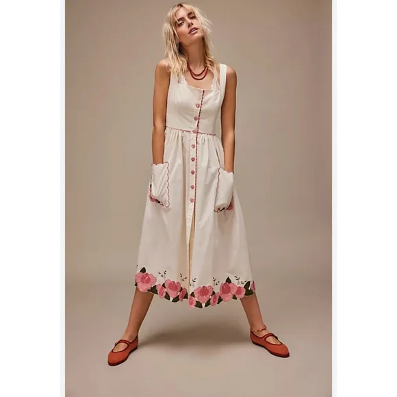 Free People Rosey Posey Set Size XS - Picture 2 of 10